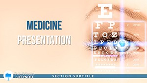 Laser Vision Correction Keynote template - Themes