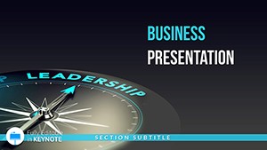 Leadership Keynote Template for Presentations
