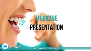 Brushing Teeth Properly Keynote Templates