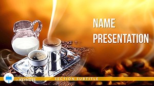 Coffee Milk Keynote Template Presentation