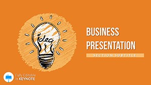 Idea Concept Keynote Themes - Presentation Template