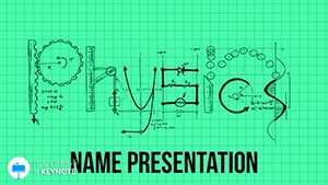 Dynamic Physics Themes Keynote Template | Engage Your Audience with Impactful Presentation