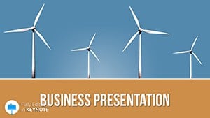 Wind Power and Renewable Energy Keynote Templates