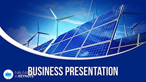 Renewable Power Generation Keynote Templates