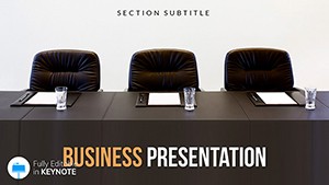 Conference Hall Keynote Templates