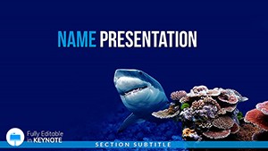 Shark Conservation Keynote Template - Download Presentation