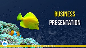 Sea Fish Keynote Template: Designs for Oceanic Presentation