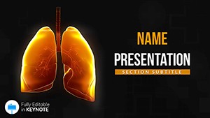 Lungs Human Anatomy Keynote Template