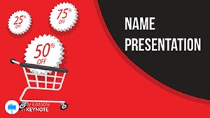 Great Black Friday Deals Keynote Template - Presentation