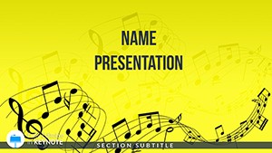 Background Music Keynote Templates