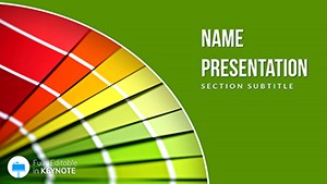 Color Palette Keynote Templates