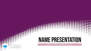 Free Stylish Wallpaper Keynote Template - Download Presentation