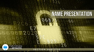 IT Administrator Access, Protection Keynote Templates