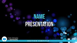 Magic Lights Keynote Templates