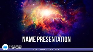 Galaxy Keynote Template: Presentations