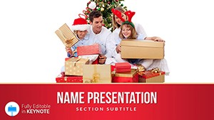 Celebrate Christmas with Family Keynote Templates