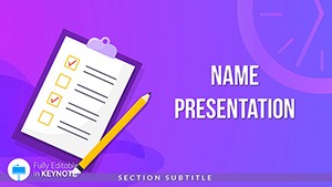 Download Planning Keynote Presentation Template