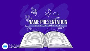 Subject of Study Keynote Themes, Education Presentation template