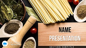 Seasoning for Dishes Themes | Keynote templates