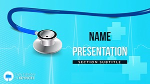 Professional Stethoscopes Keynote templates