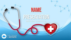 Littmann Stethoscope Keynote Template for Medical Professionals