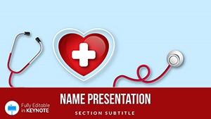 Web Doctor Keynote templates, Medicine Presentation Themes