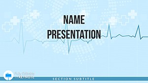 Cardiogram Reading Keynote template for Medicine presentation