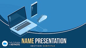 Computer Cloud Companies templates | Keynote Themes