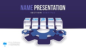Programming Websites Keynote templates