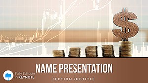 Editable Foreign Currency Trading Keynote Template
