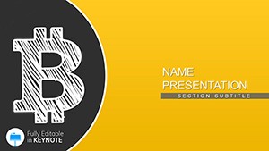 Bitcoin Account Keynote Template: Presentations