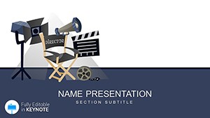Video Production Keynote Template for Presentation