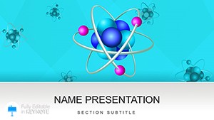 Chemical elements: Atoms, molecules, ions template | Keynote Themes
