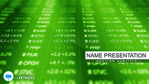 Stock Market News Keynote Templates