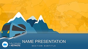 Rail Transport Keynote Templates