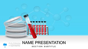 Medical Laboratory Equipment Keynote Template - Download Presentation