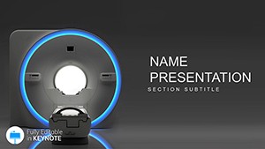 Magnetic Resonance Tomography Keynote themes - template