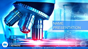 Scanning Electron Microscope Keynote Themes - Template
