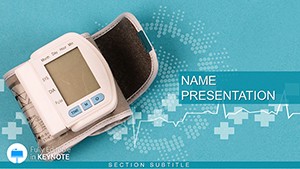 Automatic Electronic Blood Pressure Keynote Designs | Download Now