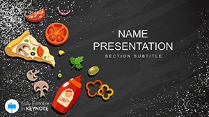 Pizza Restaurants Keynote Themes - Presentation Template