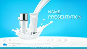 Milk Makeup Skincare Keynote template