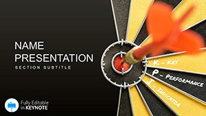 Key Performance Indicator, KPI Keynote template
