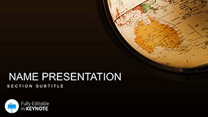 Geography Keynote template - Themes