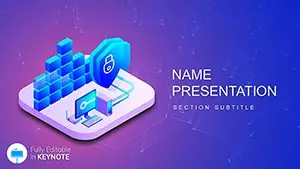 Security Systems Template for Keynote Presentation