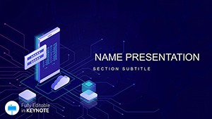 Cyber Security Keynote Template for Presentation