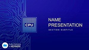 CPU Processor Keynote Template for Professional Presentations