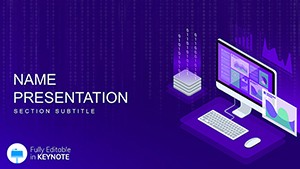 Analysis Business Promotion Keynote Template