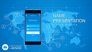 Global Network Products Keynote templates