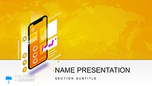 Mobile App Development Keynote Template for Presentation