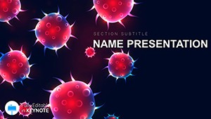 Virus Infection Symptoms Keynote templates - Themes